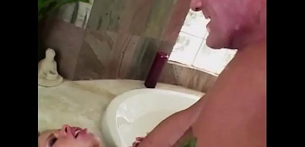  DirtyStepDaughter - Sexy Teen Stepdaughter Ass Fucked In The Bathroom